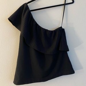 Ann Taylor One Shoulder Top